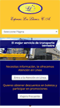 Mobile Screenshot of expresoslosllanos.com
